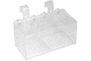 TNFEEON Fish Separation Breeder Box, Acrylic Fish Breeding Isolation Box Aquarium Hatchery Incubator Holder(B-20x10x10cm)