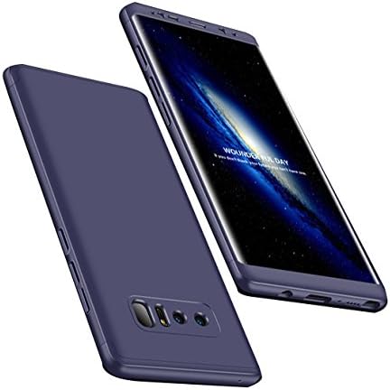 Giosio for Galaxy Note 8 Case, Cover 360 Degree Full Body 3 Part Design Ultra Slim Thin Hybrid Anti Fingerprint Scratch Heavy Duty Shockproof Protection Ultra Light