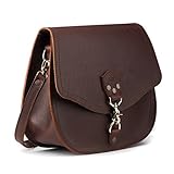 Saddleback Leather Hobo Crossbody Purse - Casual, Comfortable Handbag for Women - 100 Year Warranty