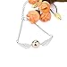 Harry Potter Necklace Set 5 Pieces Cosplay Pendant Necklaces Time Turner Deathly Hallows Golden Snitch for Girls Kids Decoration Toy Harry Potter Fans Hogwarts Gifts or Decorations