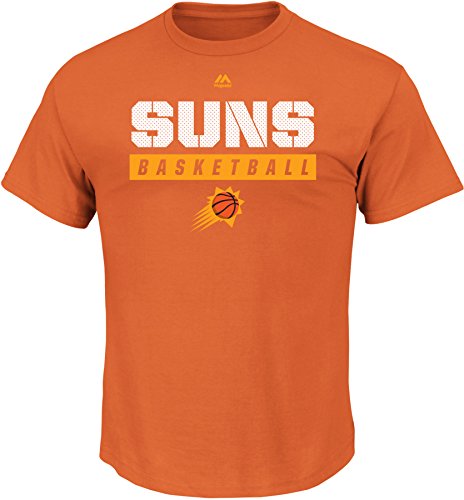 NBA Phoenix Suns Men's Proven Pastime Short Sleeve Crew Neck Tee, XX-Large, Dark Orange