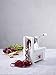 Paderno World Cuisine 4-Blade Folding Vegetable Slicer / Spiralizer Pro, Counter-Mounted and includes 4 Different Stainless Steel Blades