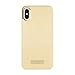 kate spade new york Wrap Case for iPhone X - Saffiano Gold/Gold Logo Plate