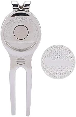 Keenso 100%, with Zinc Alloy Golf Divot Tools Golf Accessory for Repairing Tool Magnetic Ball Marker Keenso 100%, with Zinc Alloy Golf Divot Tools Golf Accessory for Repairing Tool Magnetic Ball Marker