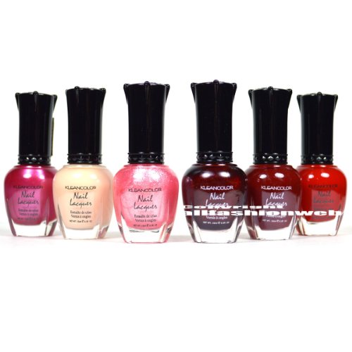 Kleancolor Nail Polish Pink & Red Collection New Girl in Town Lot of 6 Lacquer! + FREE EARRING Kleancolor Nail Polish Pink & Red Collection New Girl in Town Lot of 6 Lacquer! + FREE EARRING