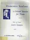 DOMENICO SCARLATTI - 12 SELECTED SONATAS FOR PIANO - VOLUME ONE