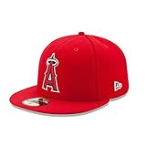 New Era 59FIFTY Los Angeles Angels of Anaheim MLB 2017 Authentic Collection On Field Game Cap Size 7 7/8