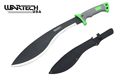 Swordmaster - 21" Full Tang Combat Kukuri Rubber Handle With Sheath Brand New