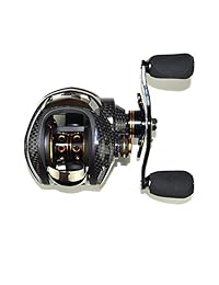 Lixada Baitcasting Reel 17 + 1 rodamientos de bolas Baitcast Fishing Reel 7.0: 1 Bait Casting Carretes Mano izquierda   derecha con sistema de frenos dual y carrete de pescado de lujo para pintar