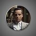 Sherlock Holmes Magnets TV Series Watson BBC Baker street 221B Benedict Cumberbatch, Martin Freeman, Andrew Scott, Moriarty 1 inch round button magnets for fridge lockers whiteboards.