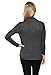 Free to Live 3 Pack Long Sleeve Nursing Tops Breastfeeding Shirts Cardigan Sweaters for Women (XL, Black, Charcoal, Navy)