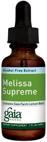 Gaia Herb Melissa Supreme, Alcohol-free 1-Ounce Bottle (Pack of 2) by Gaia Kids