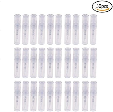 Atomizer Plastic Bottle Spray Refillable Perfume Empty Sample Bottle for Travel Party Portable Makeup Tool