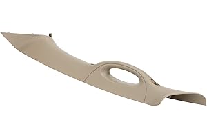 Gelessy A Pillar Interior Trim Handle Left Driver Side 4L3Z-1503599-AAC Compatible with 2004-2008 Ford F-150 F150 2006-2008 Lincoln Mark LT A Pillar Grab Handle Driver Side (Beige)