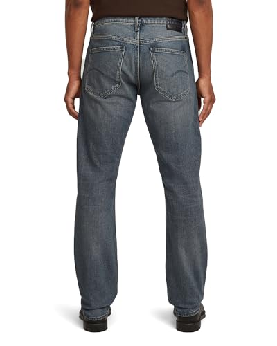 Homme Jean Mosa Straight, Bleu (antic sand blast D23692-D775-G803), 31W / 36L