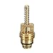 Ninth-City 55Pcs Car Automobile Assortment A/C Valve Stem Cores with Double Head Dismantling Installer Repair Tool Box Set Kit