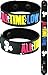 All Time Low New Bracelet Wristband Aa133 Color Font Don'T Panic