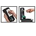GOJO ADX-7 Foam Soap Push-Style Dispenser, Black, Dispenser for GOJO ADX-7 700 mL Soap Refills - 8786-06,Black/ Black