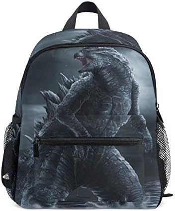 キッズリュックサック 子供バッグ リュックサック ゴジラ 海 子供用 おしゃれ かわいい 軽量 男の子 子供 幼稚園 キッズバックパック 男女兼用 キッズリュック キッズ 女の子 アウトドア 超激安 保育園