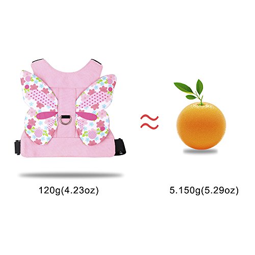 OFUN Baby Leash for Walking, Safety Harness for Kids, Toddler Harness Safety Leashes, Anti Lost Wrist Link for Toddlers, Kids Walking Leash (Butterfly) - Thumbnail 4