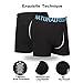 5Mayi Mens Underwear Boxer Briefs Cotton Black Men's Boxer Briefs Underwear Men Pack of 5 Open Fly Pouch S