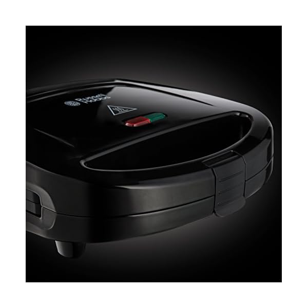 Russell-Hobbs-24520-RU-24520-Sandwich-Toaster-Toastie-Maker--Two-Slice-Easy-Clean-Plates-Black Russell Hobbs 24520 RU-24520 Sandwich Toaster Toastie Maker – Two Slice, Easy Clean Plates, Black,Large