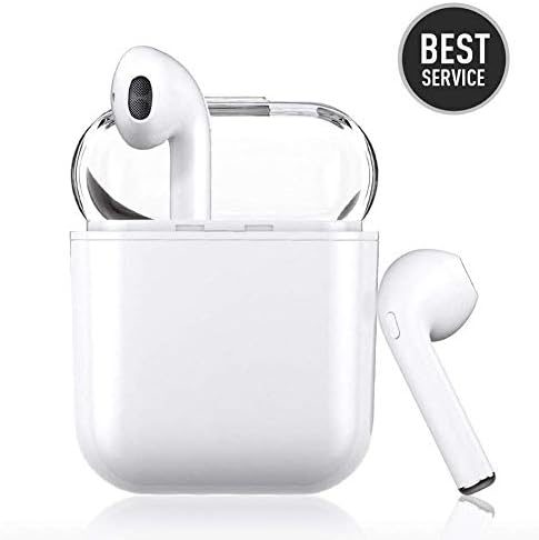 CYSGMZZ i8S-TWS transparent shell Bluetooth Headsets Wireless Headsets 5.0 Headset Bluetooth In-ear Earphone Wireless Stereo In-ear Handsfree for Apple Airpods Android/Iphone