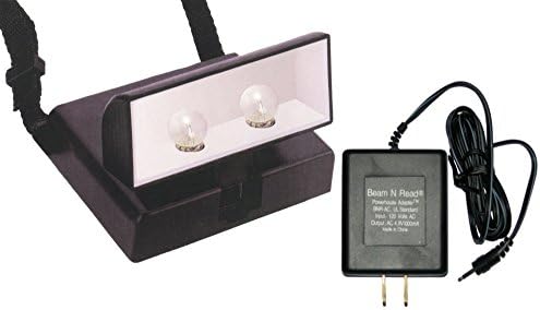 Beam n Read Twin Classic Hands-Free Reading Light with AC Adapter