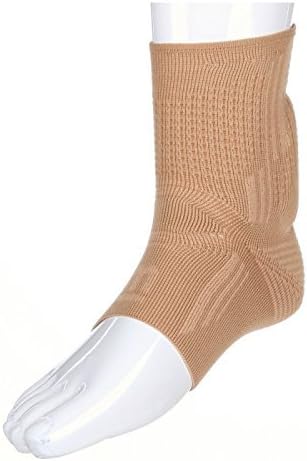 Achimed ACHILLES TENDON SUPPORT WITH ANATOMICALLY SHAPED SILICONE INSERT, Silver, III, 8 3/4-9 1/2 by MEDI USA