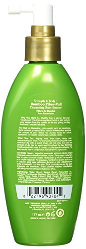 Organix Strength & Body Plus Fiber-Full Thickening Root Booster, 6 Fluid Ounce