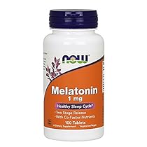 NOW Melatonin 1 mg,100 Tablets