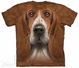 Basset Hound Face Dog The Mountain Adult T-Shirt