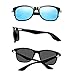 Polarized Sunglasses for Men Women Vintage Mens Sunglasses Rectangular Driving Sun Glasses