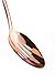 Cook With Color 4 Piece Rose Gold Stainless Steel Cooking Utensil Set with Grey Silicone Handles