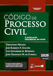 Livro Código de Processo Civil e Legislação Processual Em Vigor - 56ª Edição 2025