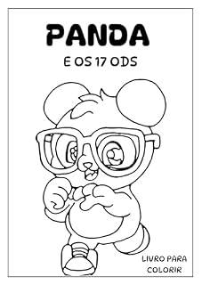 Livro Panda e os ODS: Livro para colorir