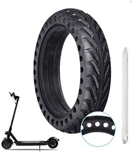 JOYXEON Pneu Roue 8 1/2X2 Chambre a air (1.8mm épais) / Pneu Plein Avant/Arrière Pneu Pneu de Rechange Compatible avec Xiaomi M365/ Pro, Durables Anti-Dérapant, Kit de démonte-pneus/Valve Extension