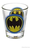 Batman Glitter Logo Shot Glass