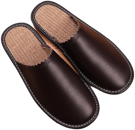 Spring and Autumn Linen Slippers Baotou Indoor House Slippers Anti