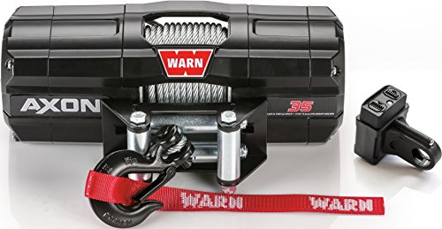 WARN 101135 AXON 35 Powersports Winch With Steel Rope