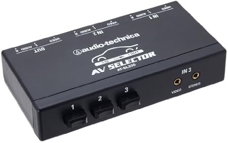 Amazon オーディオテクニカ At Sl330 Avセレクター 車 バイク 車 バイク