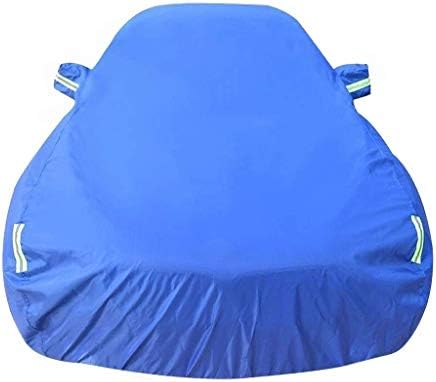 Mnjin Protective cover Car cover Compatible with Alfa Romeo GIULIETTA Waterproof Car Cover Protection Cover Tarpaulin Outdoor Sunscreen Scratch Proof UV Protection Full Car Cover Car Covers