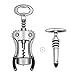 Winged Corkscrew Wine Opener, Bottle Opener Wine Stopper Stainless Steel Premium All-in-one Luxury Corkscrew and Wine Stopper Set Precision Kitchenware