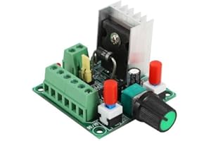 Lyshujli Stepper Motor Driver Controller,15-160V / 5-12V Stepper Motor Controller Speed Regulator PWM Pulse Signal Generator Module