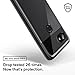 Caseology Skyfall for Google Pixel 2 XL Case (2017) - Clear Back & Slim Fit - Black