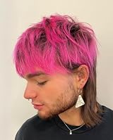 Crazy Color Rebel UV Semi-Permanent Neon Pink Hair Dye 100ml Vegan view 6