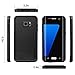 Merit Waterproof Case for S7 Edge, Underwater Dust-Proof, Snow-Proof, Shock-Proof, Waterproof Case for S7 Edge (Black)