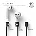 elago AirPods Strap [Black] - [Compatible with Apple AirPods 1 & 2][Compact][Lightweight][Ideal Length] – for Apple AirPods 1 & 2