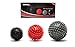 GymPad Spiky Massage Ball for Total Body Muscle Relief - 3 Pack - 9cm, 7.5cm and 6cm Premium Spiky Balls to Relieve Pain, Improve Flexibility, Mobility and Circulation