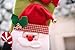 CHFUN Christmas Stockings,20'' Set of 3 Classic Plush 3D Santa Snowman Reindeer Large Xmas Stocking Kits Party Decoration